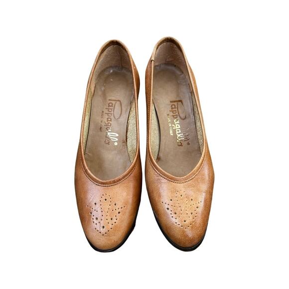Pappagallo Vintage Leather Pumps Size 5 M in Original Box - Picture 2 of 8